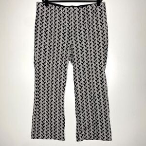 Anthropologie Maeve The Margot Kick Flare Cropped Pant Women's Size XL